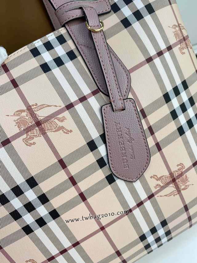 Burberry專門店新款雙面購物袋 巴寶莉功能型購物袋手提女包 yxb1528